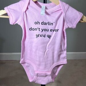 Rabbit Skins Light Pink Baby Bodysuit